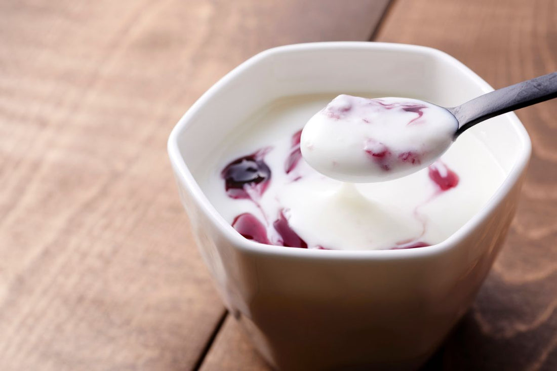 Budino allo Yogurt con miele e lamponi - gluten free