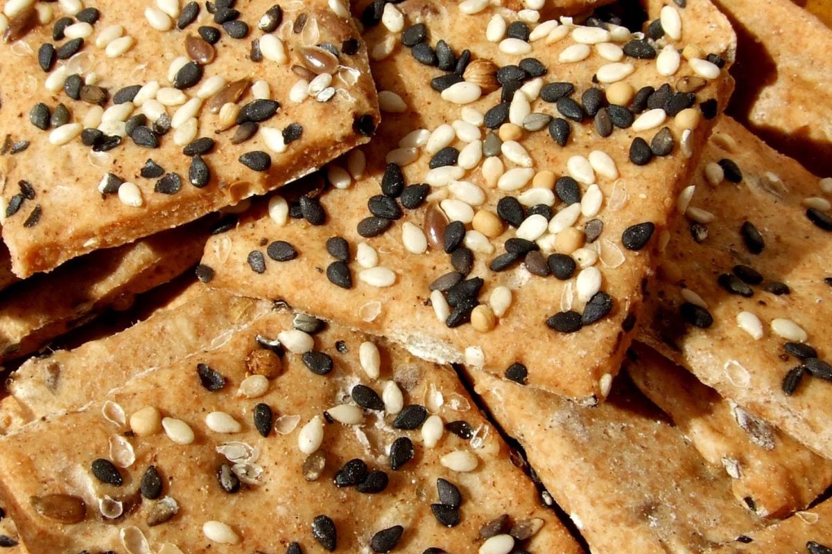 Crackers istantanei gluten-free e senza lievito