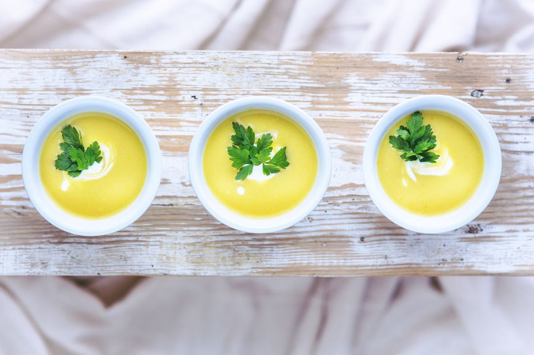 Crema di zucchine e porro
