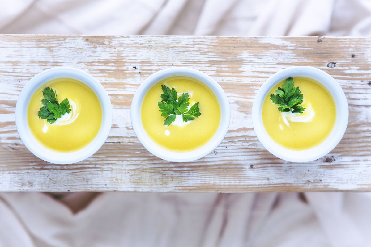 Crema di zucchine e porro