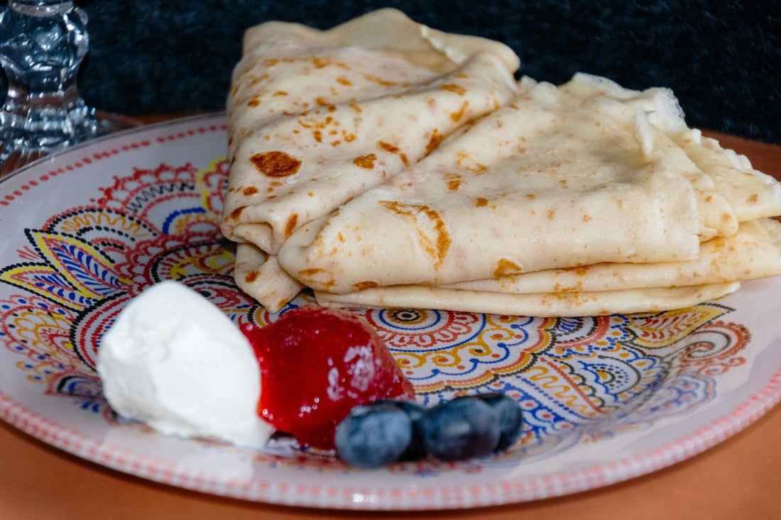 Crepes leggere - senza lattosio
