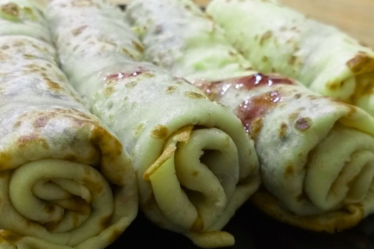 Crespelle di spinaci