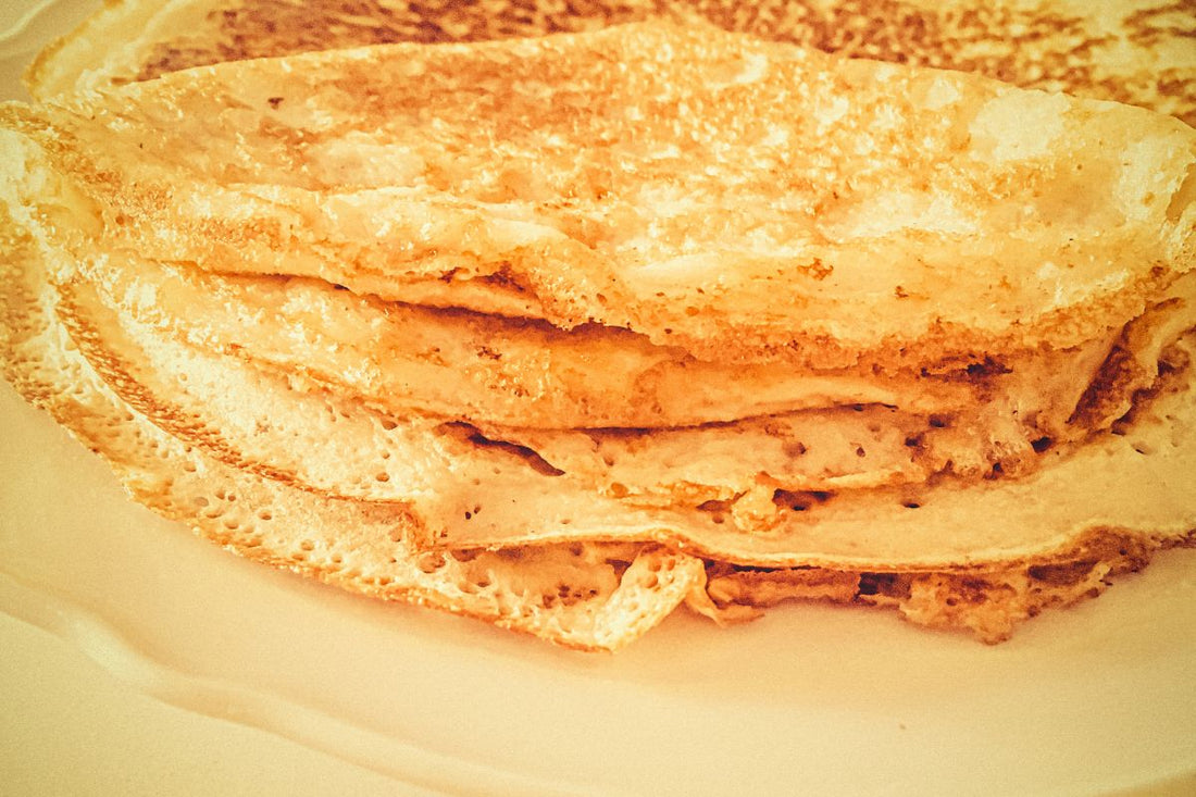 Crespelle salata con farina di riso - idea per pranzo fast