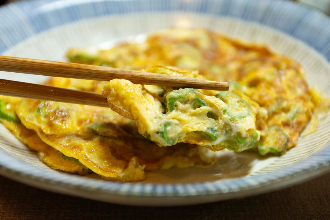Frittata di ceci con verdure