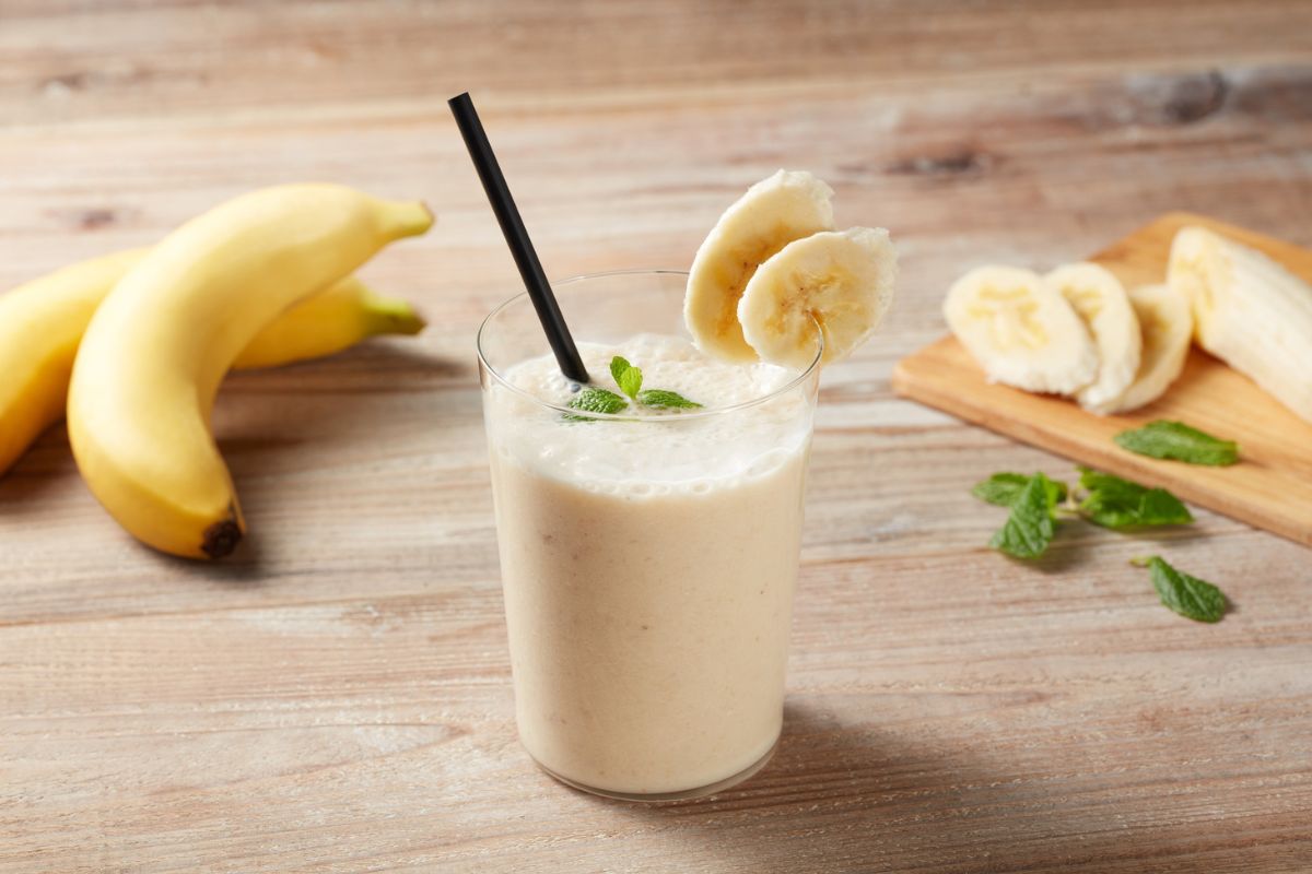 Frullato Proteico banana e Soia