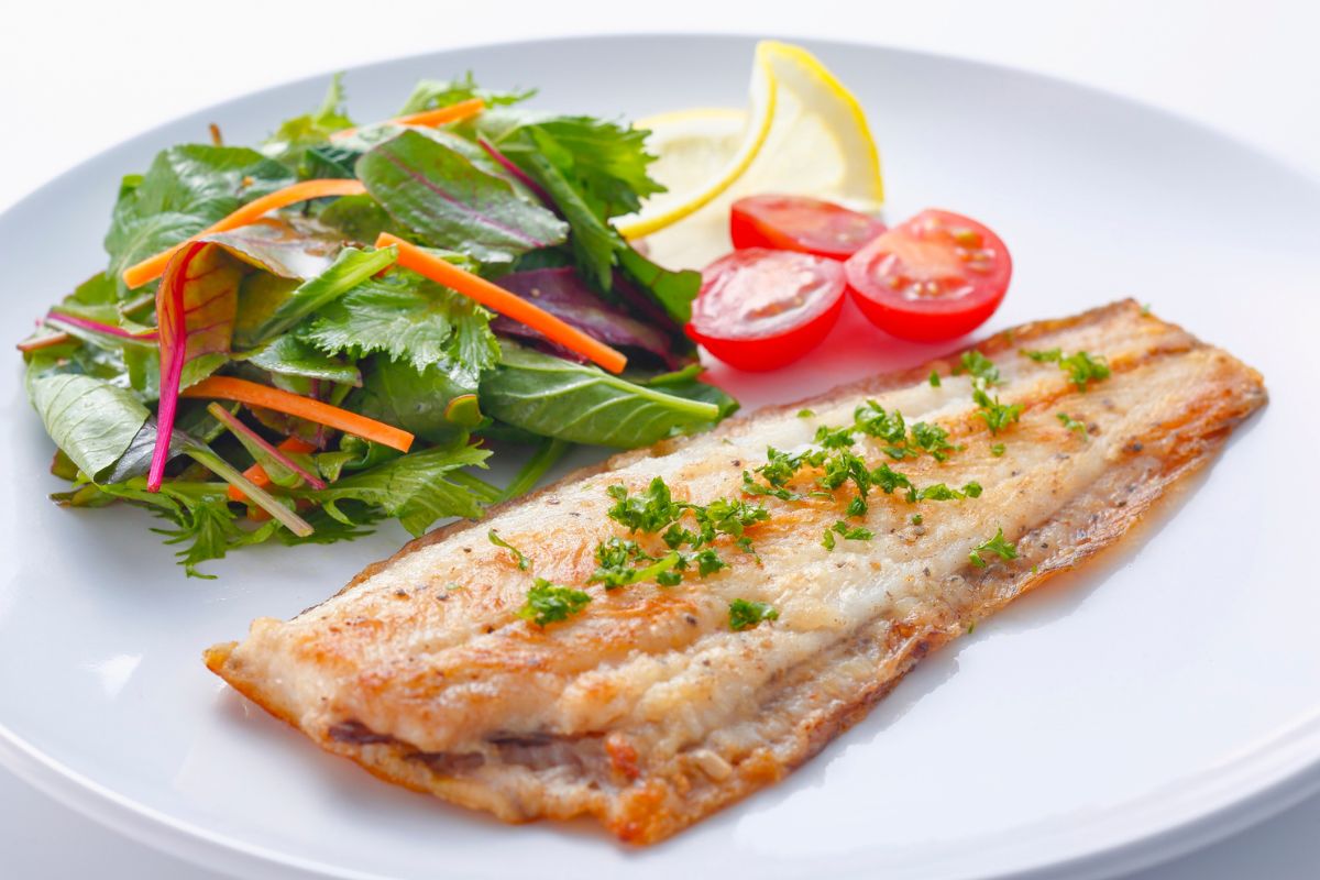 Halibut gratinato al limone