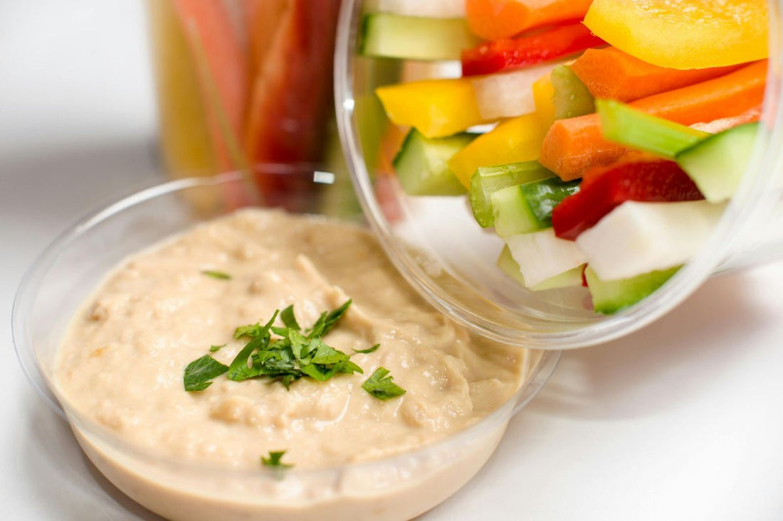 Hummus di ceci leggero (senza tahina)