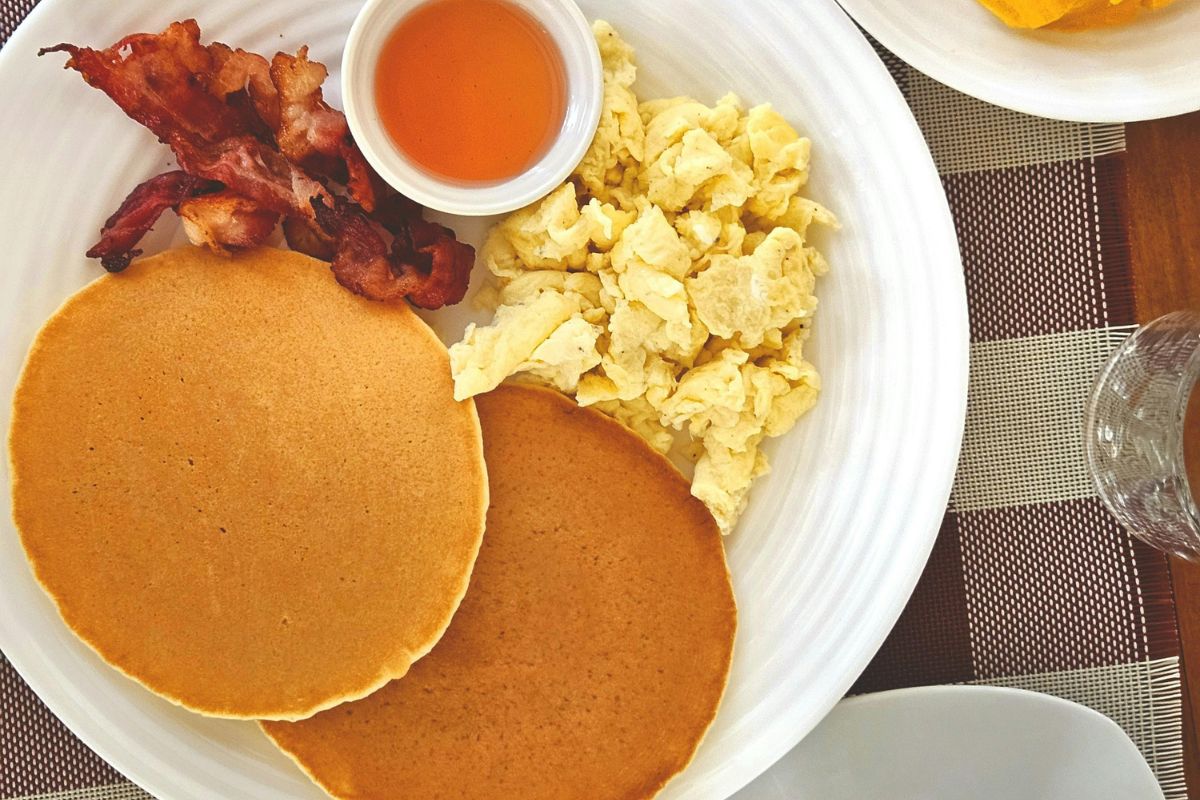 Pancakes proteici GLUTEN FREE - versione con farcitura salata