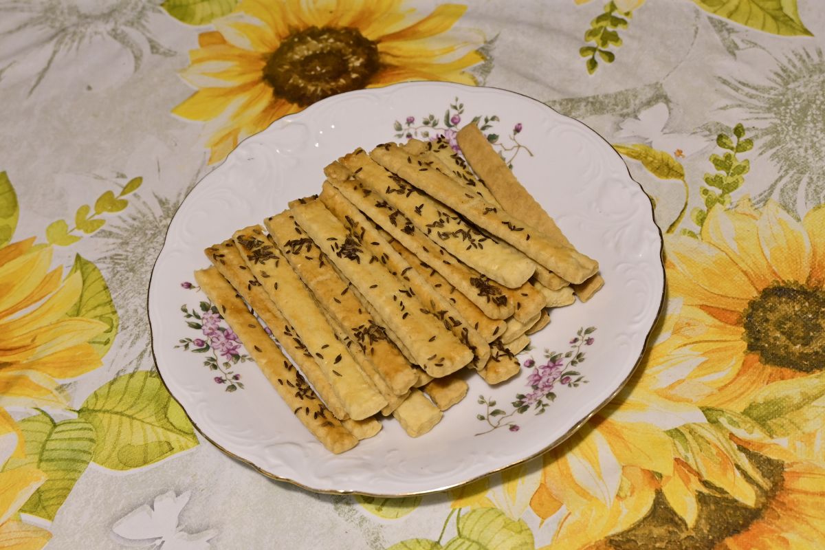 Patatine di polenta in friggitrice ad aria