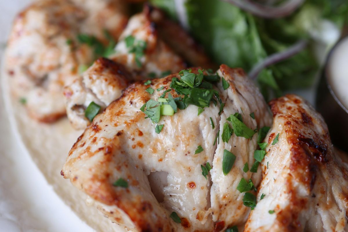 Petti di pollo light al forno