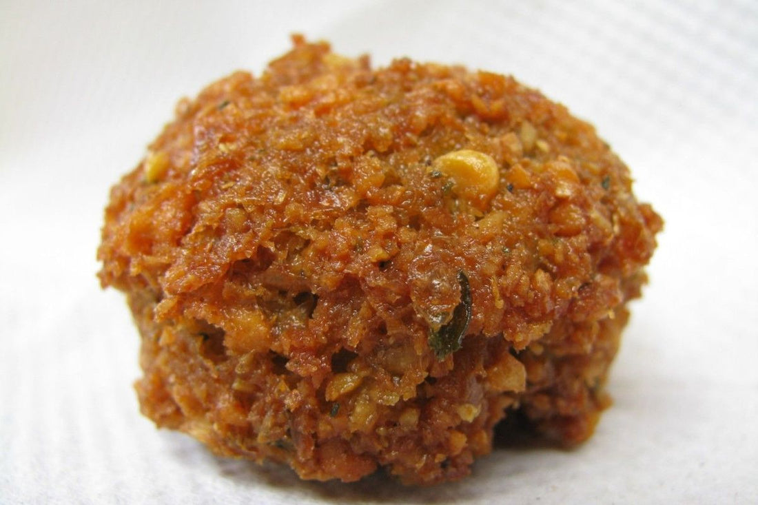 Polpette di tonno e zucca in friggitrice ad aria