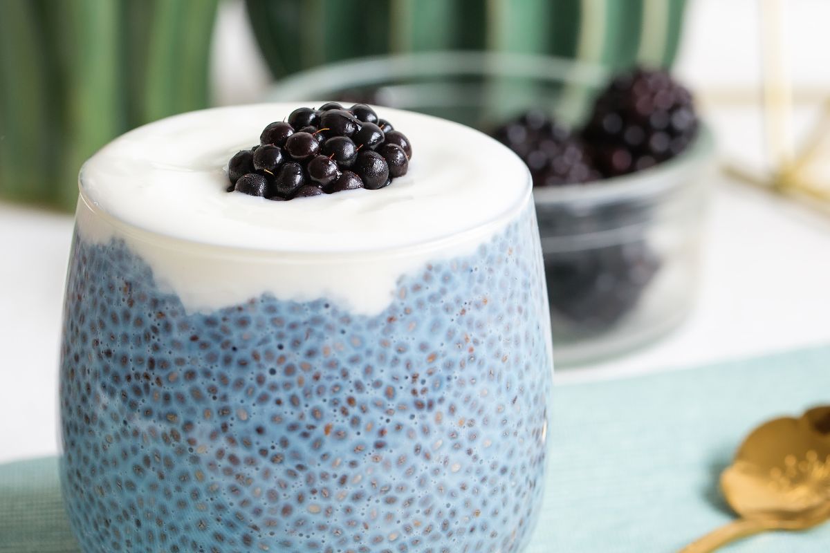 Semifreddo yogurt e cocco con semi di Chia (low-carb)