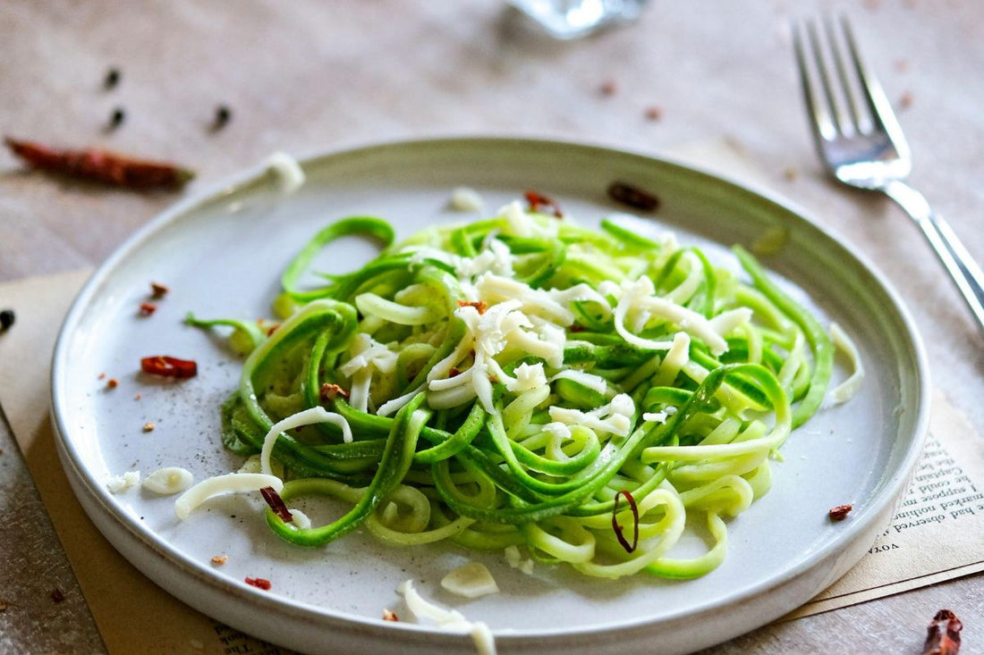 Spaghetti di zucchine cremosi - Chetogenica