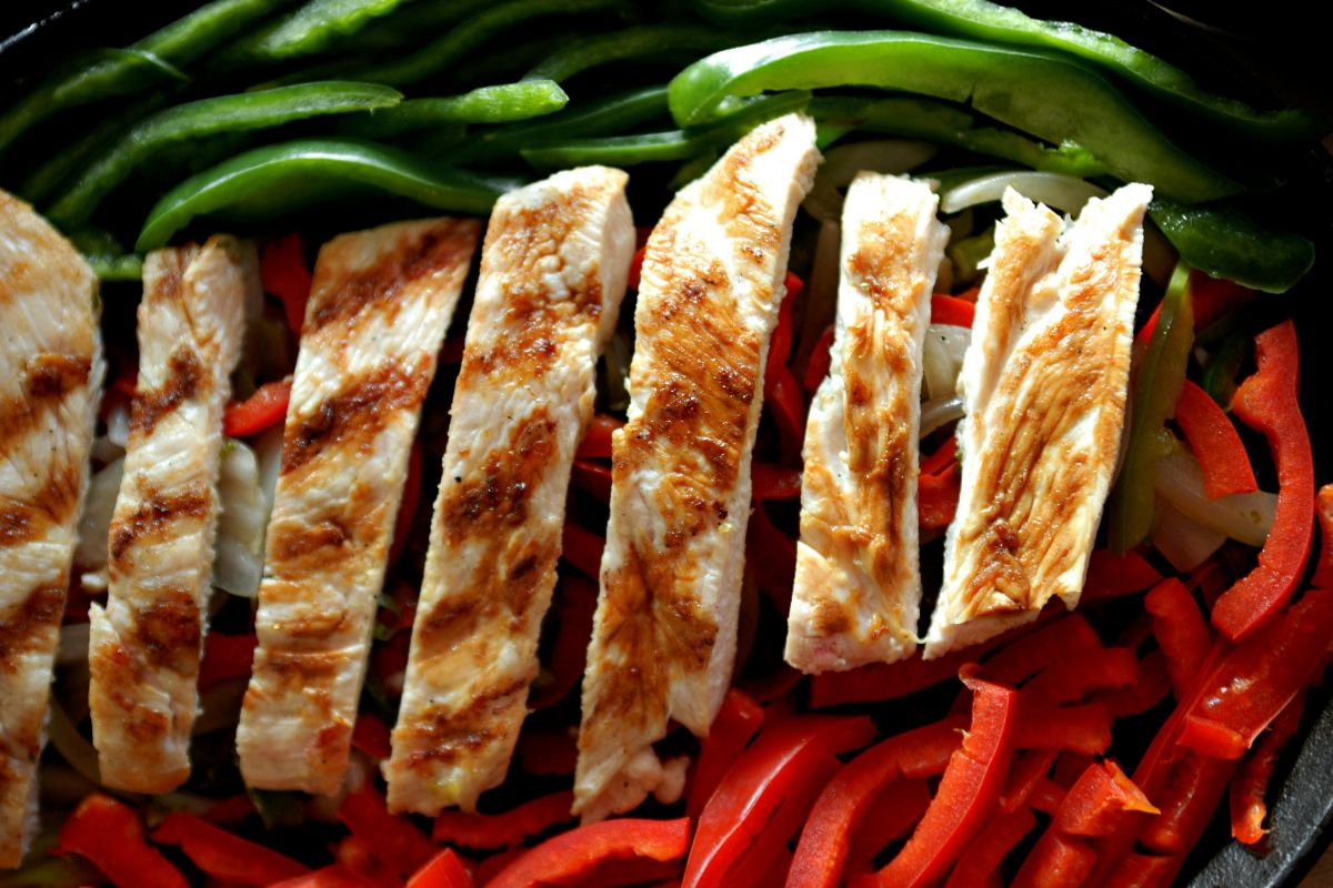 Sugo di pollo e peperoni