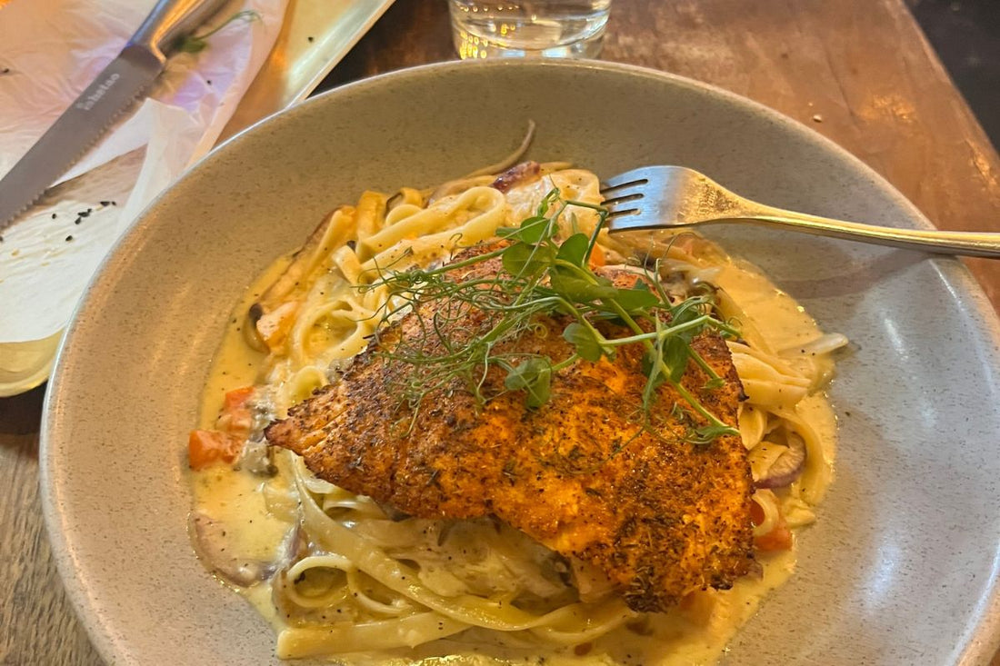 Sugo di salmone e cavolo cappuccio
