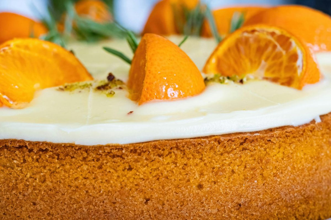 Torta di zucca e arancia