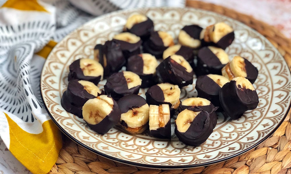 Dolcetti di banana e cioccolato