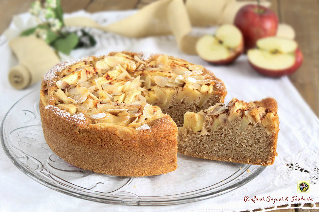 Torta di mele senza zucchero